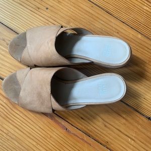 Eileen Fisher Haven Block Heel Slide Sandal